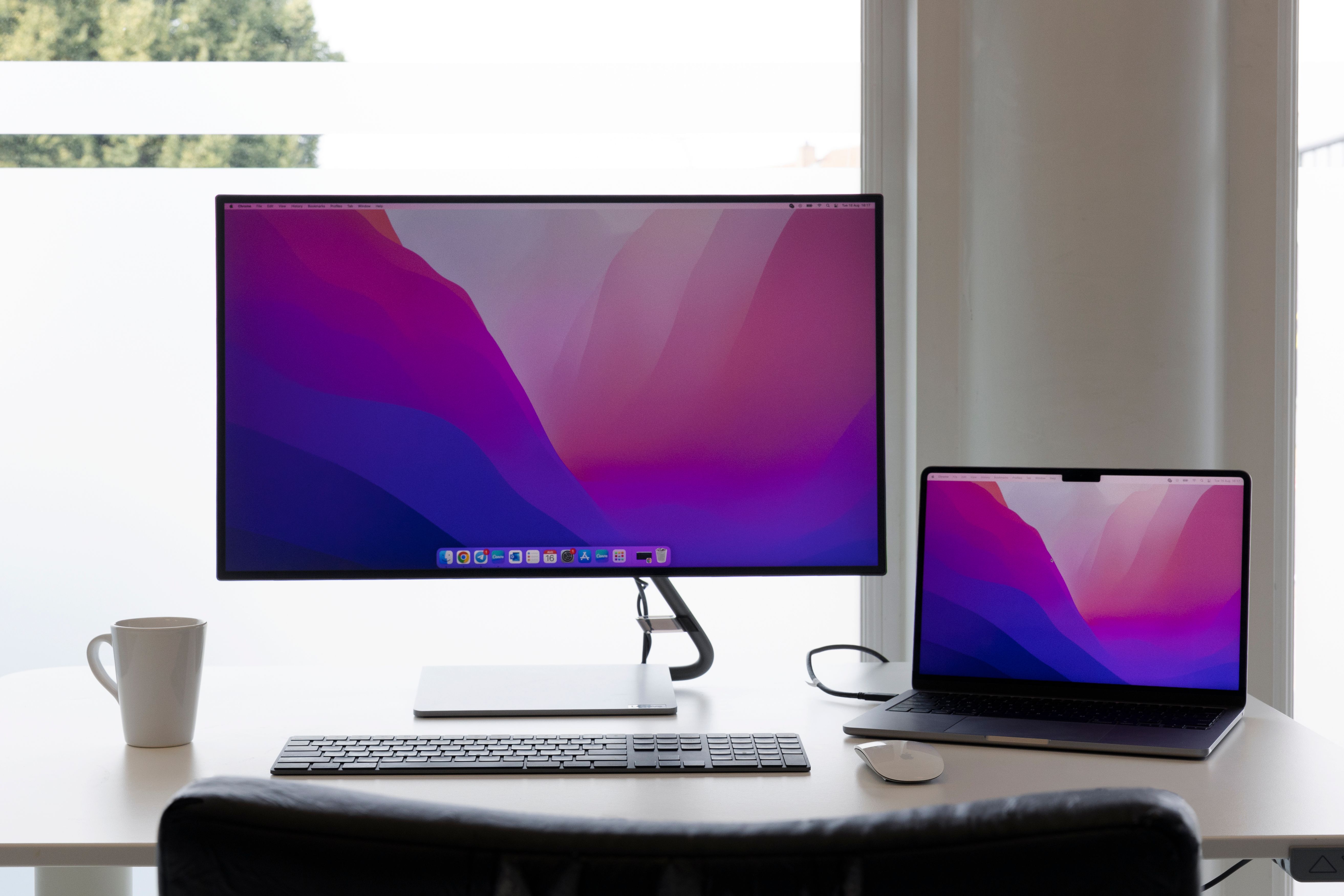 Ajuste a resolução da tela ao seu conforto